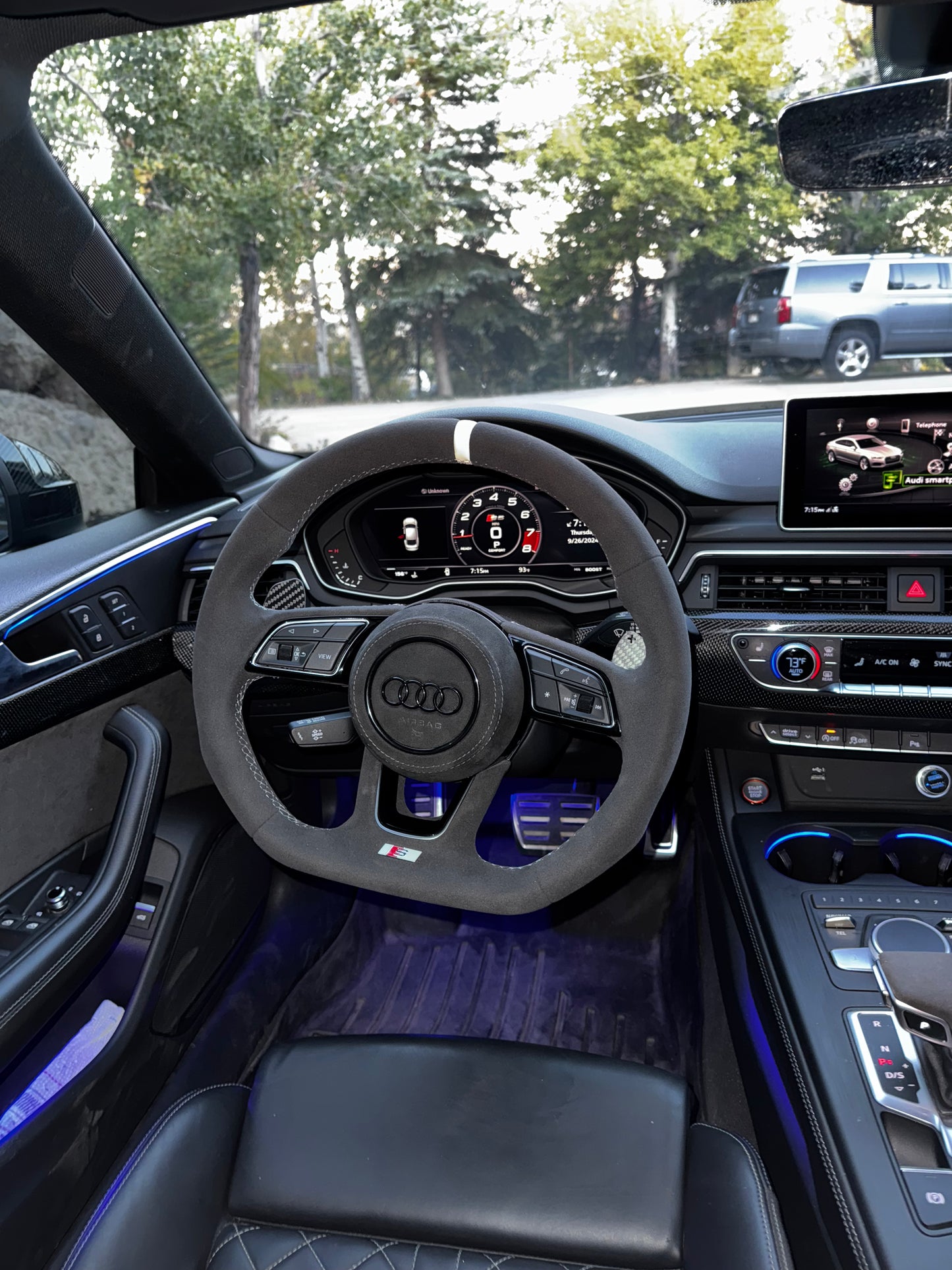 The ''Murdered" Preset Audi B9 Steering Wheel