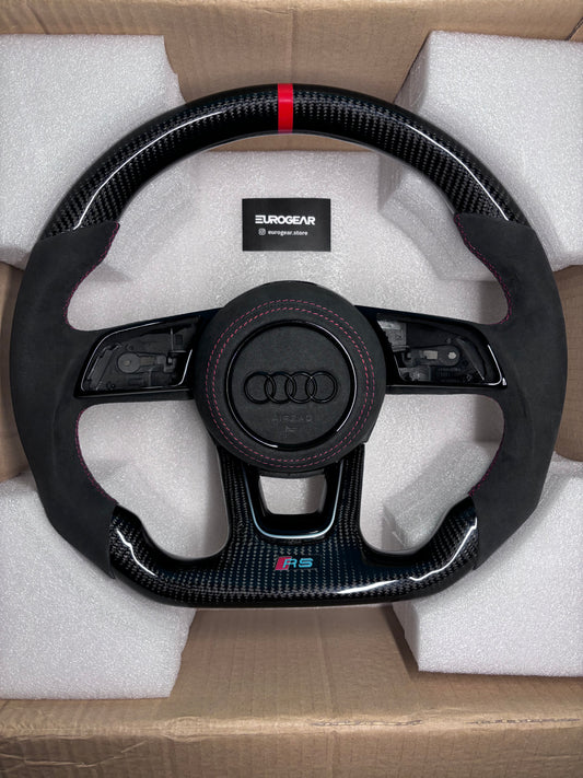 Carbon Fiber Audi B9 Steering Wheel