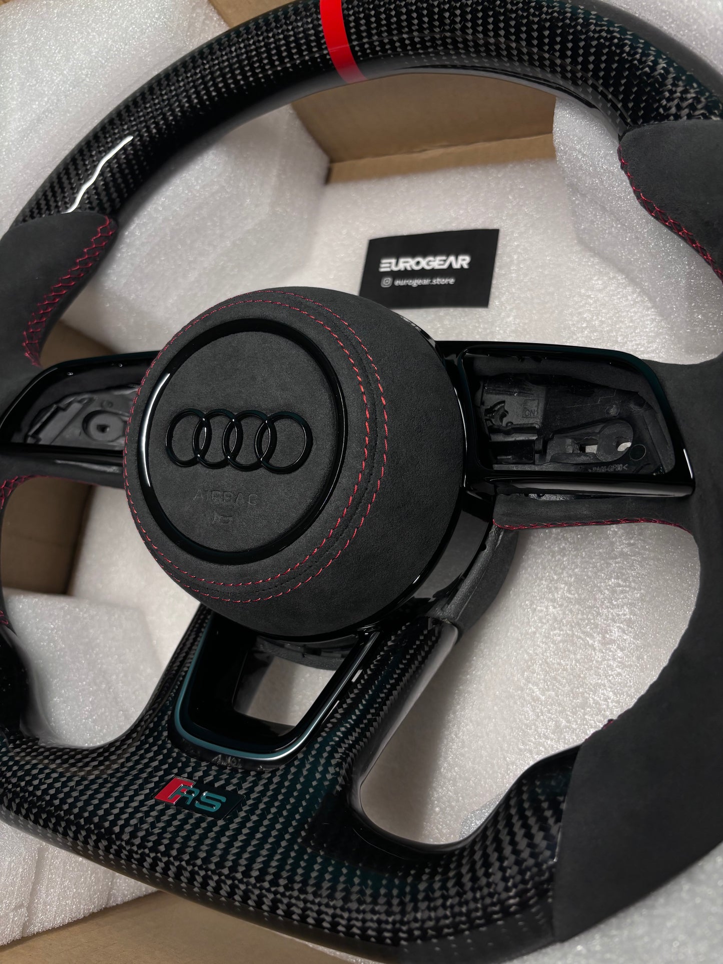 Carbon Fiber Audi B9 Steering Wheel