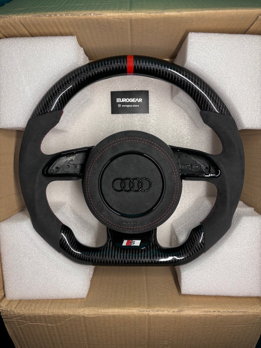 Carbon Fiber Audi B8.5 Steering Wheel