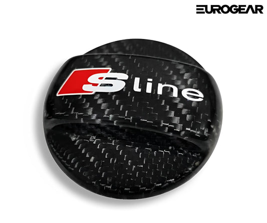 EuroGear S Line Carbon Fiber Gas Cap Cover For Audi Eurogear