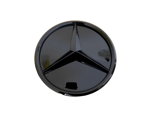 Glossy Black Mercedes-Benz Front Grill Logo Eurogear