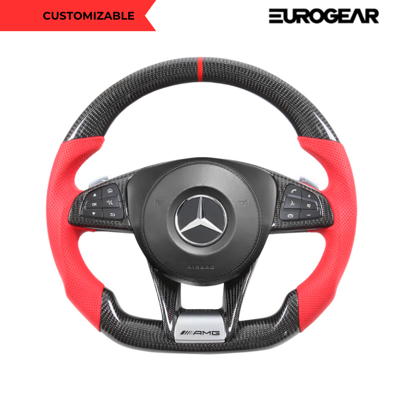 Customizable Steering Wheel for 2016+ Mercedes-Benz S63 AMG /C63 AMG/SL-Class