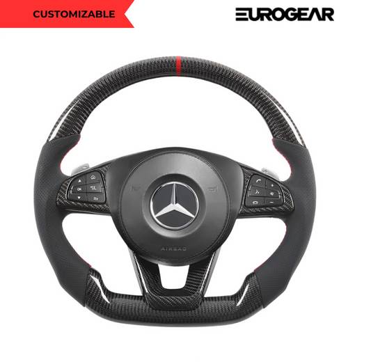 Customizable Steering Wheel for W205/W213/X156/C117/W218/C257 and Many Others (Check Description For Model List)