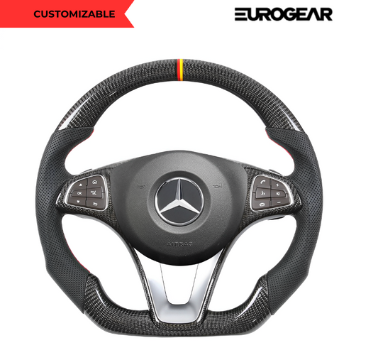 Customizable Steering Wheel for W205/W213/X156/W447/W246/C117/W218 and Many Others (Check Description For Model List)