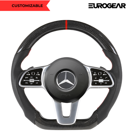 Customizable Steering Wheel for W205/W213/N293/W246/C117/C238 and Many Others (Check Description For Model List)