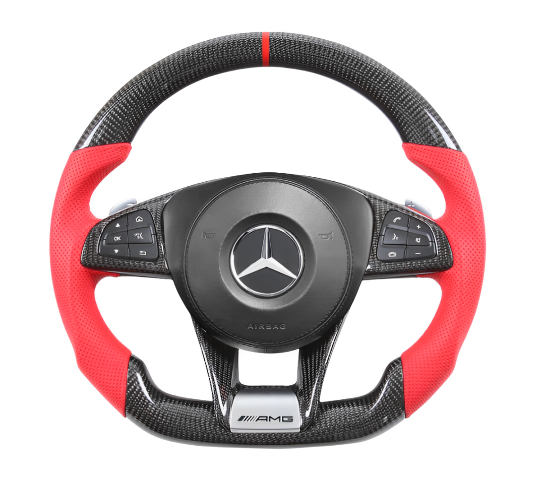 Customizable Steering Wheel for 2016+ Mercedes-Benz S63 AMG /C63 AMG/SL-Class