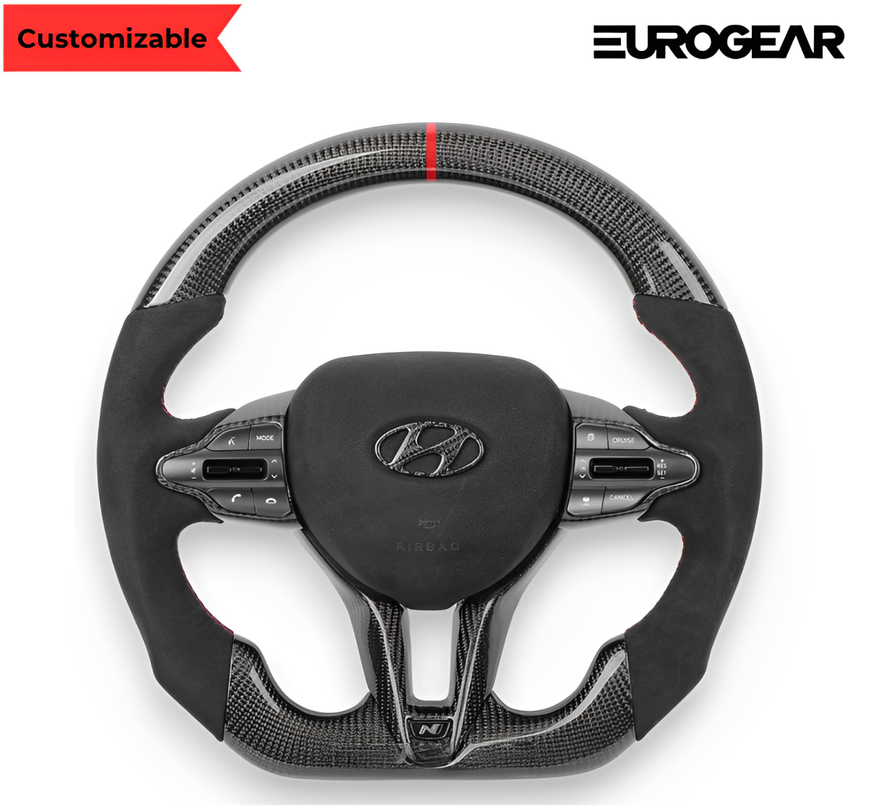 Customizable Hyundai N Line Steering Wheel