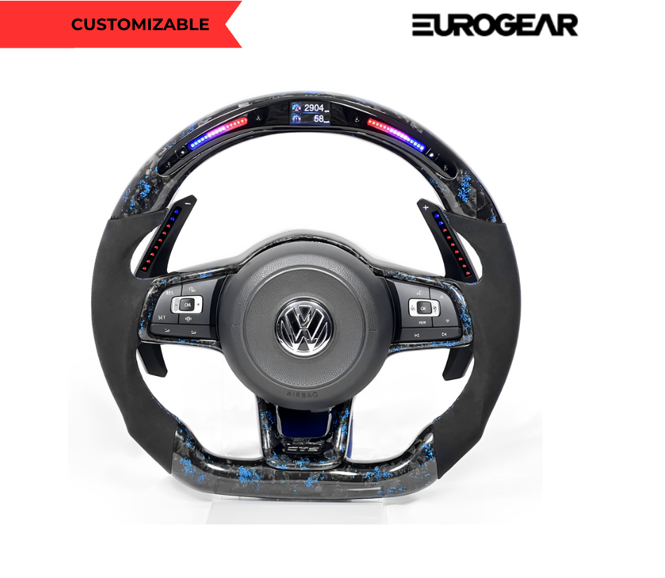 Customizable Steering Wheel for Volkswagen Golf MK7 and MK7.5 (GTI,GTD,R)/Polo GTI and Scirocco